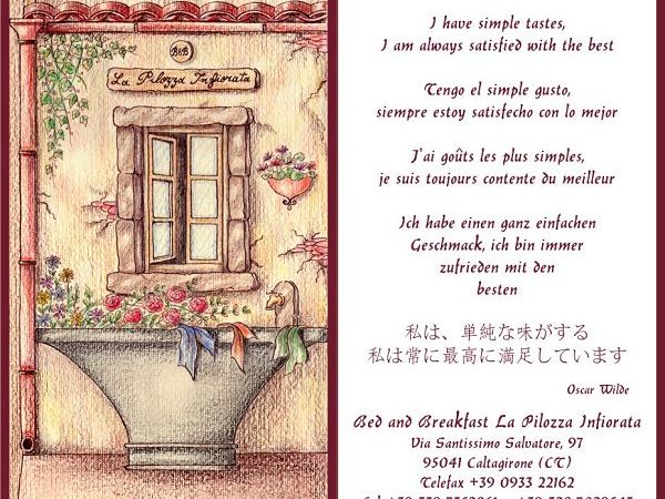 B&B La Pilozza Infiorata - Caltagirone (CT)