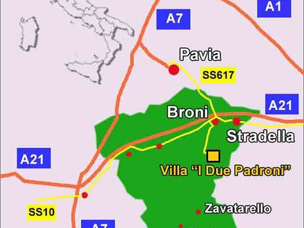 Villa I Due Padroni Bed e Breakfast Oltrepo Pavese - Montecalvo Versiggia (PV)